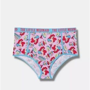 Little Mermaid Cotton Brief Mid-Rise Panty - Torrid